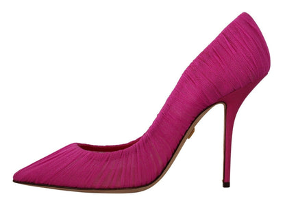 Rosa Tüll Stiletto High Heels Pumps Schuhe