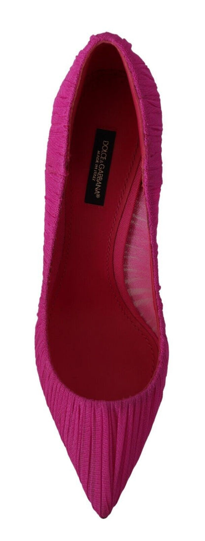 Rosa Tüll Stiletto High Heels Pumps Schuhe