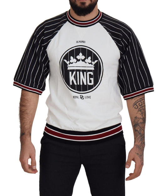 DGMillennials DG King Baumwoll-T-Shirt mit Rundhalsausschnitt