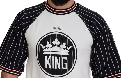 DGMillennials DG King Baumwoll-T-Shirt mit Rundhalsausschnitt