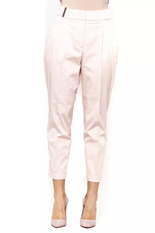 Rosa Baumwolljeans &Amp; Hose