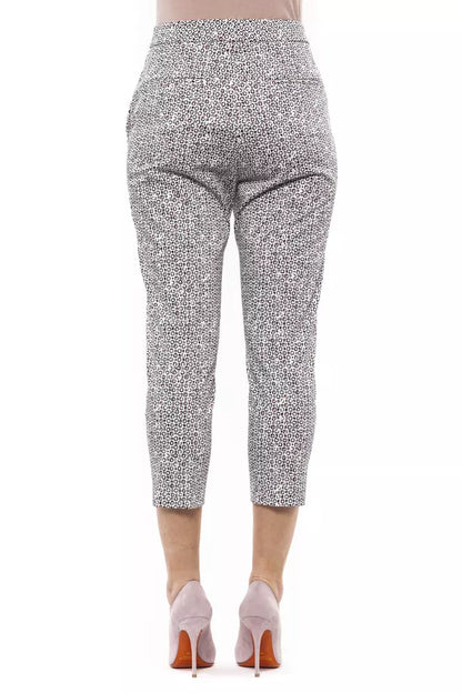 Weiße Baumwolljeans &Amp; Hose