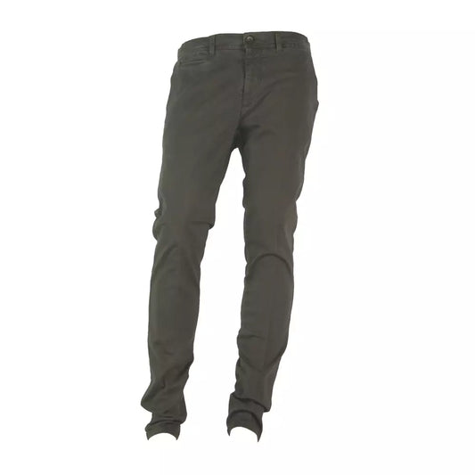 Braune Baumwolljeans & Hose