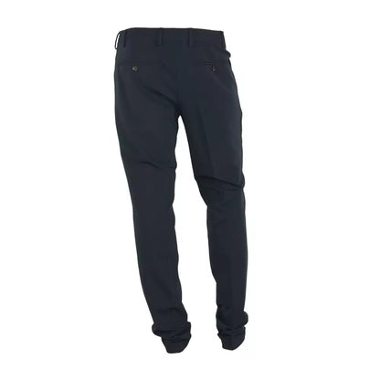 Schwarze Polyester Jeans & Hose