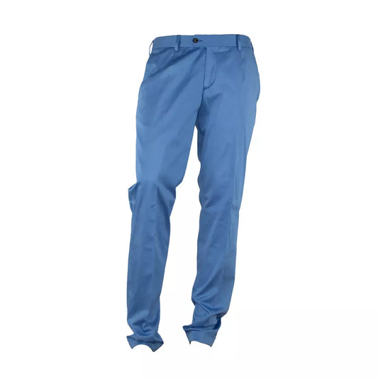 Hellblaue Baumwolljeans & Hose