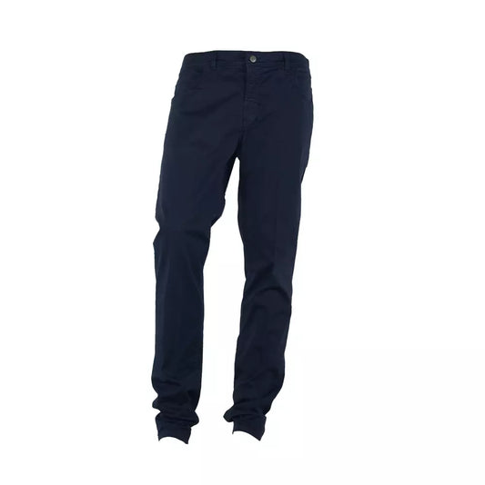 Blaue Baumwolljeans & Hose