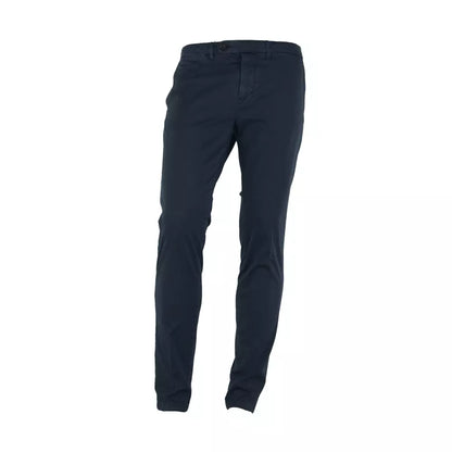 Blaue Baumwolljeans & Hose