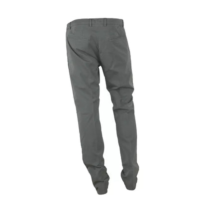Graue Baumwolljeans & Hose