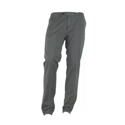 Graue Baumwolljeans & Hose