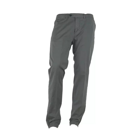 Graue Baumwolljeans & Hose
