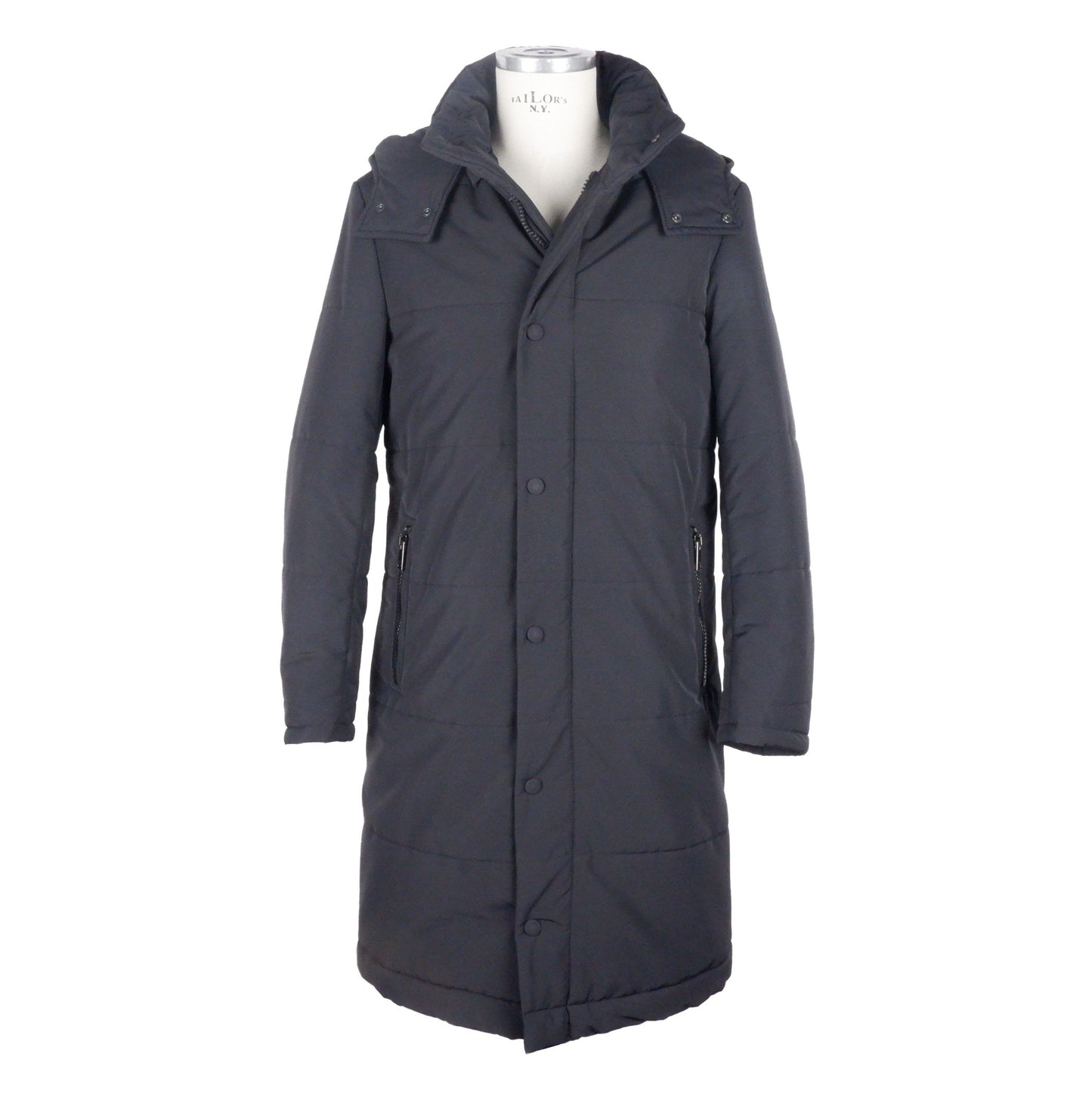 Schwarze Vergine Jacke aus Wolle