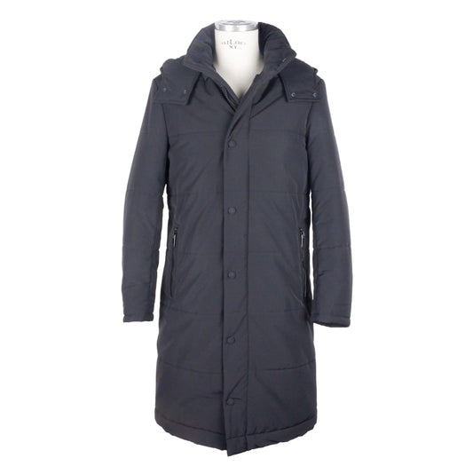 Schwarze Vergine Jacke aus Wolle
