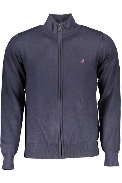 Blauer Nylon-Pullover