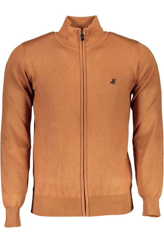 Brauner Nylon-Pullover