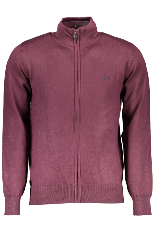 Roter Nylon-Pullover