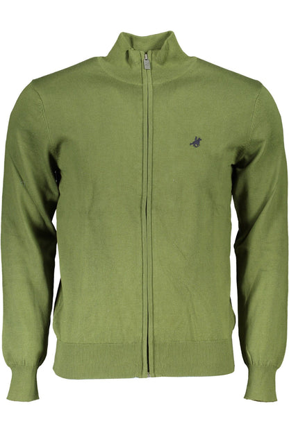 Grüner Baumwollpullover