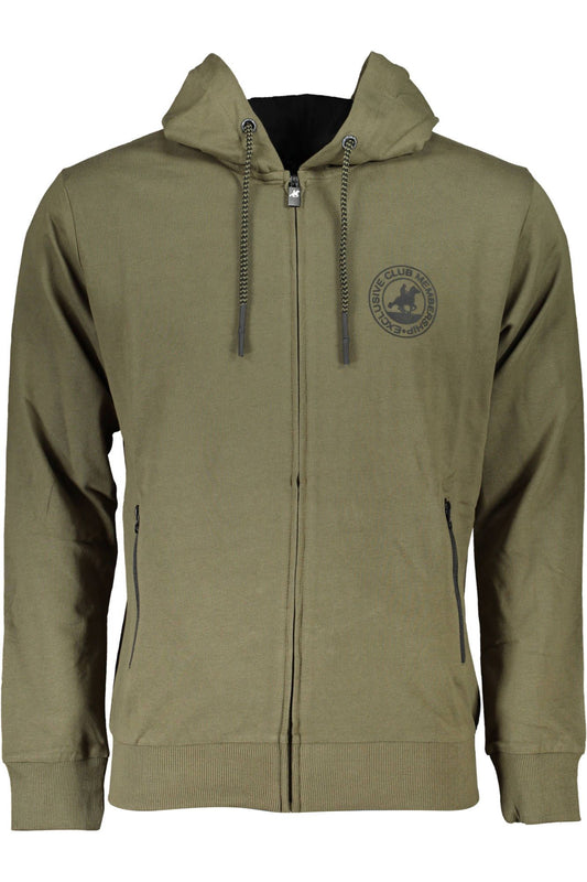 Grüner Baumwollpullover