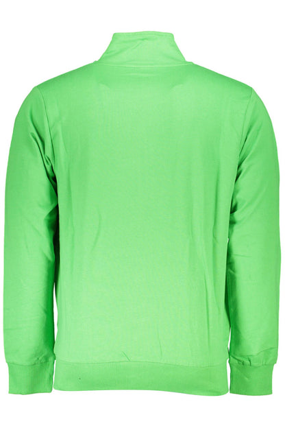 Grüner Baumwollpullover
