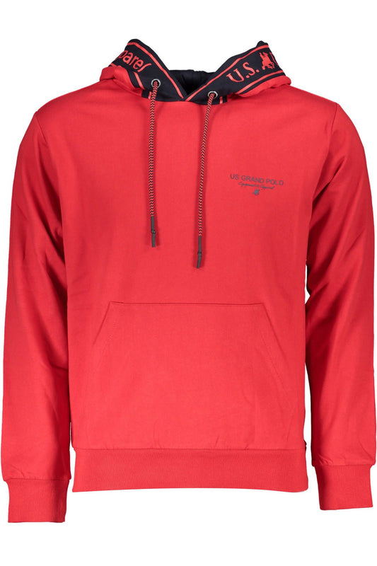 Roter Baumwollpullover