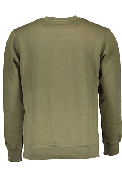 Grüner Baumwollpullover