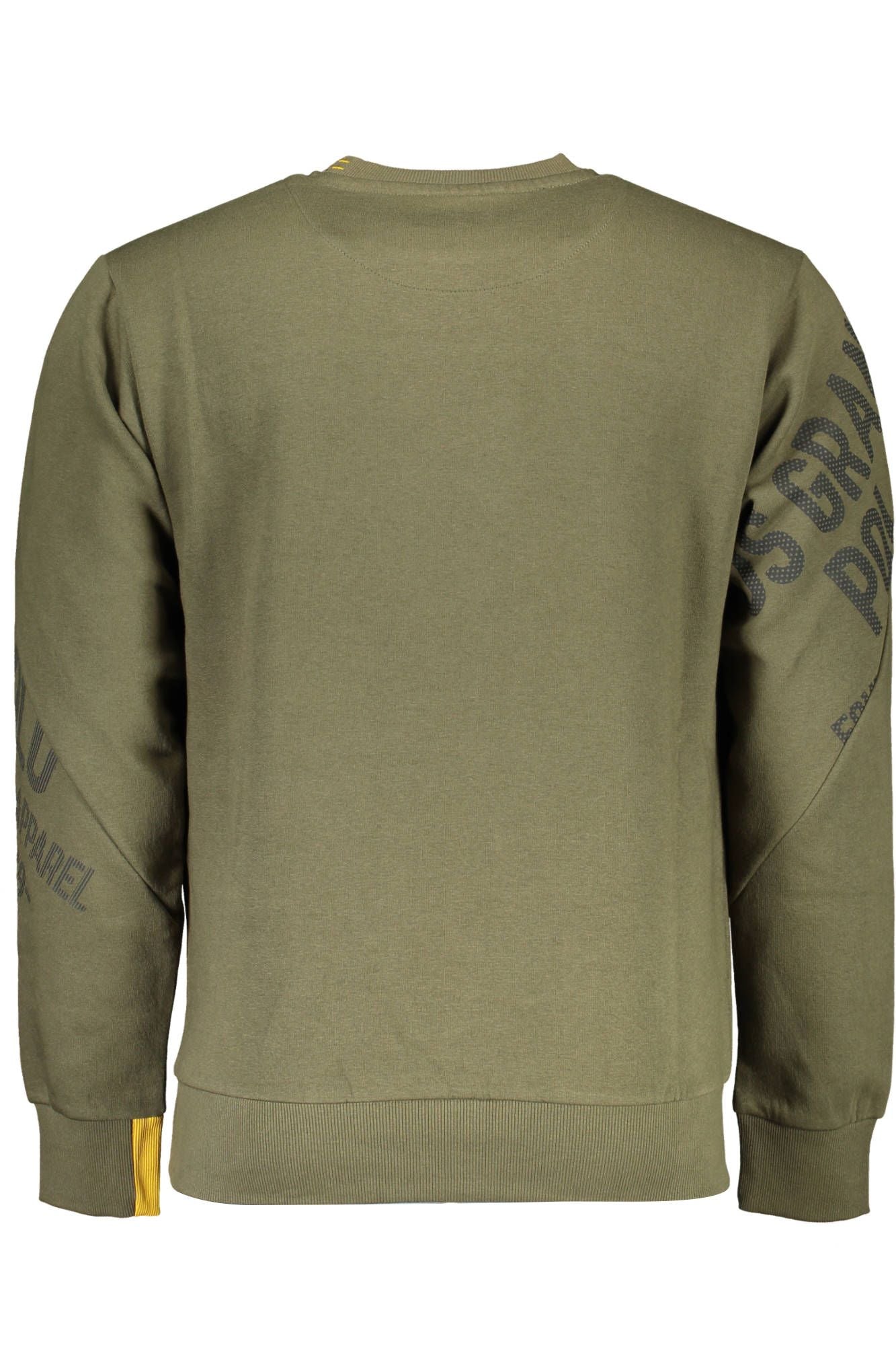 Grüner Baumwollpullover