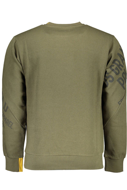 Grüner Baumwollpullover