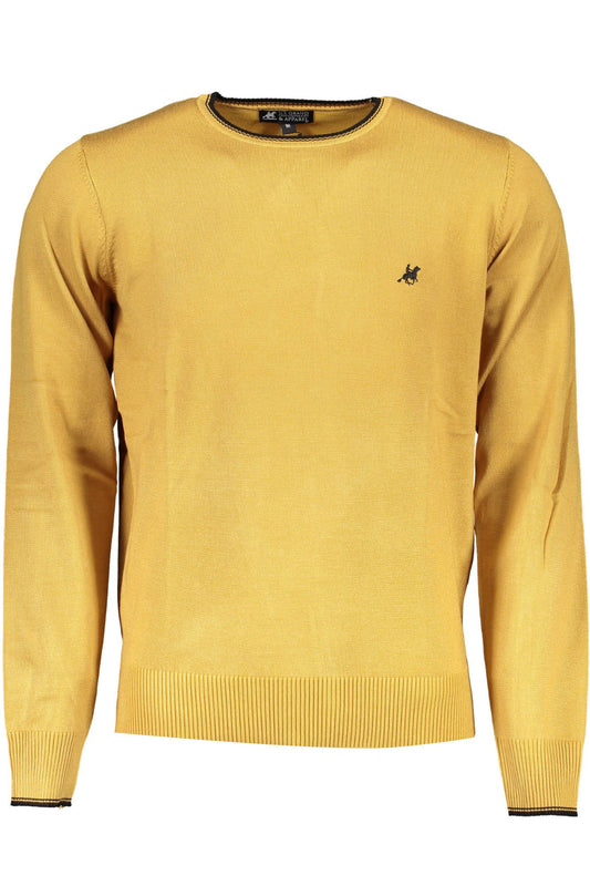 Gelber Nylon-Pullover