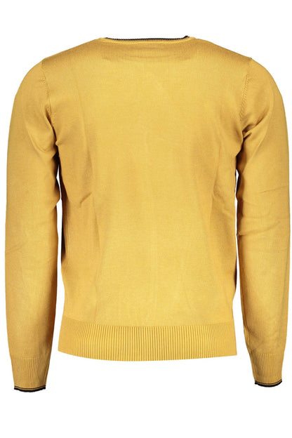 Gelber Nylon-Pullover