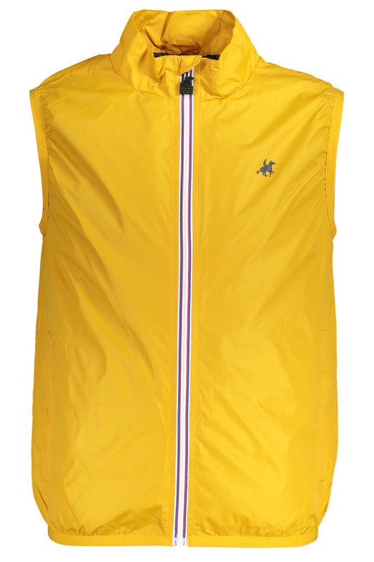 Gelbe Nylonjacke